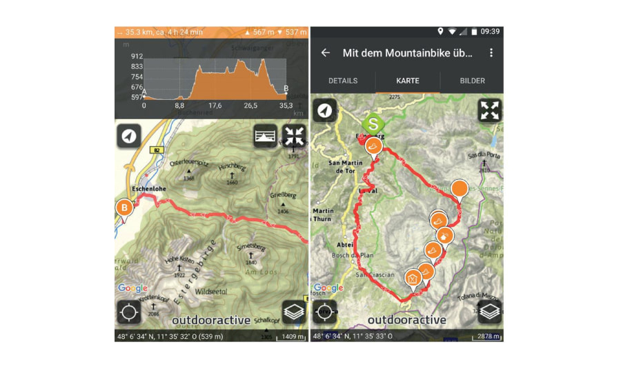 <p>Die Alpenvereinaktiv-App eignet sich zum Planen eigener Routen, alternativ lassen sich Touren aus der Datenbank samt passender Karte offline speichern.</p>