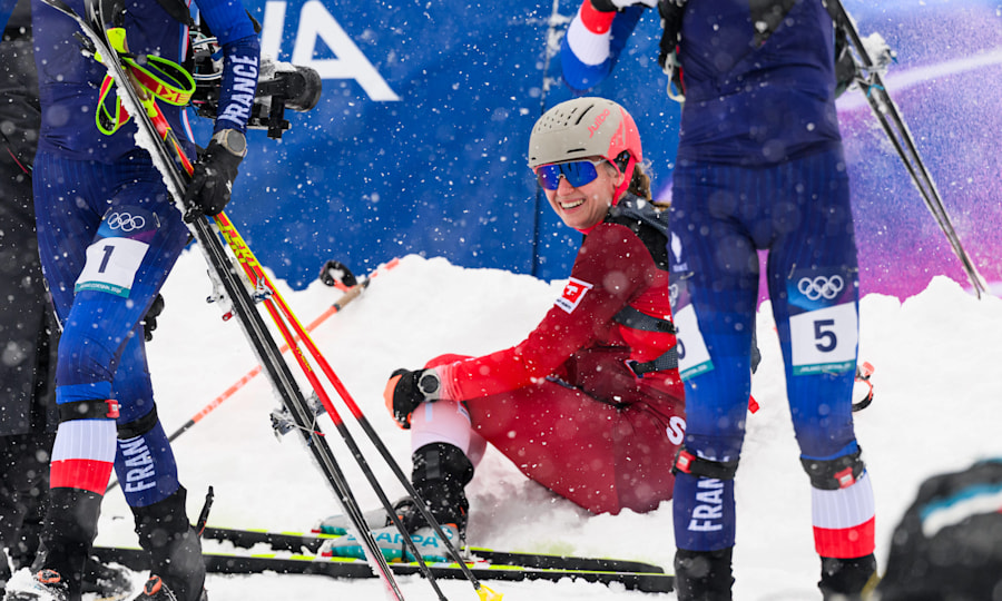 <p>Marianna Fatton: Olympiasiegerin im Skimo Sprint</p>