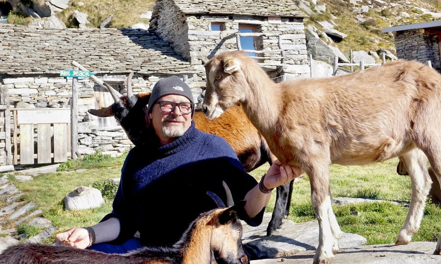 <p>Das Glück der kleinen Dinge ist Hüttenwirt  Pietro Zanoli mehr wert als Karriere und das schnelle Geld.</p>