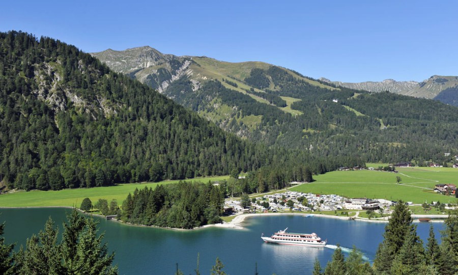 <p>Mitten am Fjord: Alpen-Caravanpark am Achensee</p>