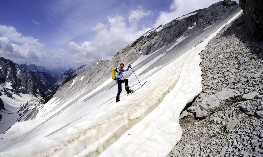 <p>Ende im Gelände: Manchmal kann (zumindest mit Ski) nicht der Gipfel das Ziel sein. </p>