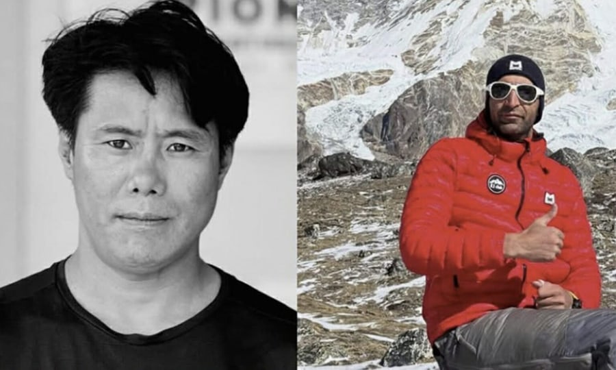 <p>Phurba Ongel Sherpa (li.) und Abofazl Gozali (re.)</p>
