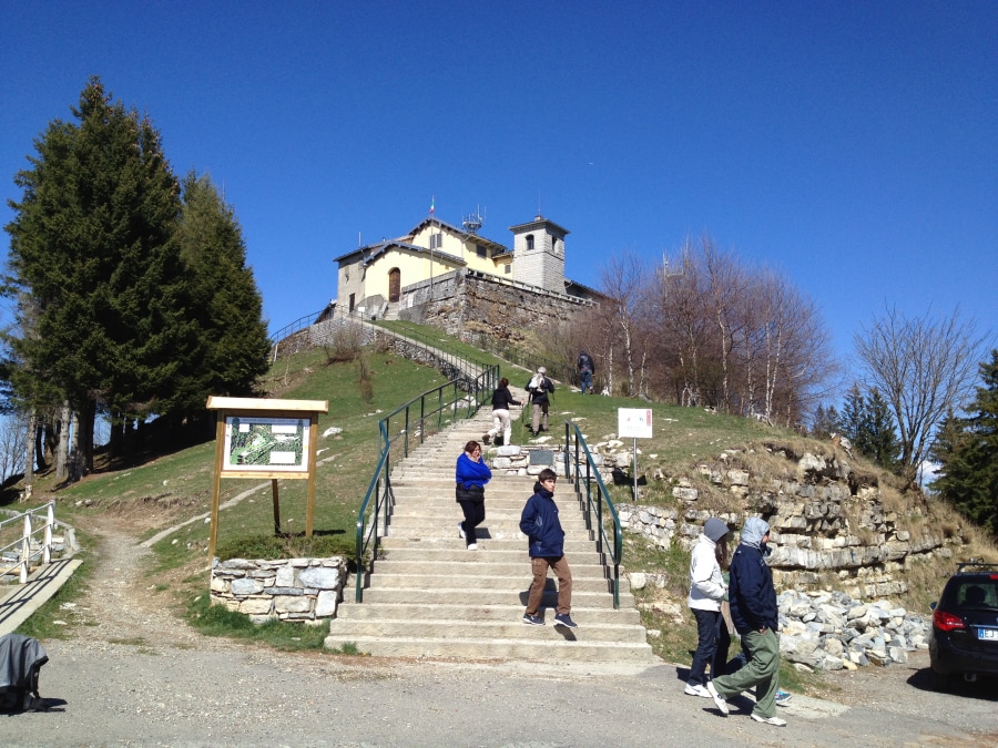Wanderung Sasso Gordona - Monte Bisbino  in den Tessiner Alpen