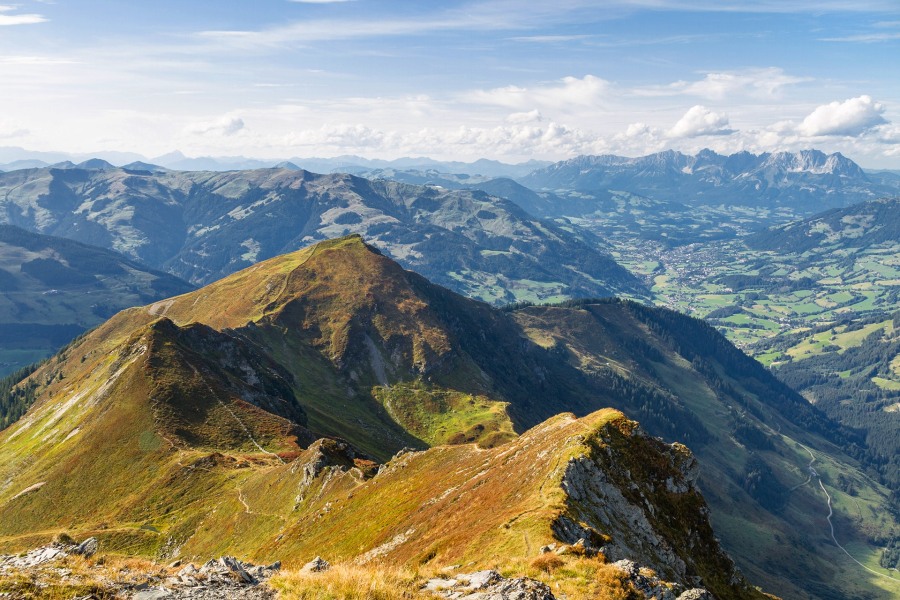 Wanderung auf  Gamshag und Kleiner Schütz in den Kitzbüheler Alpen