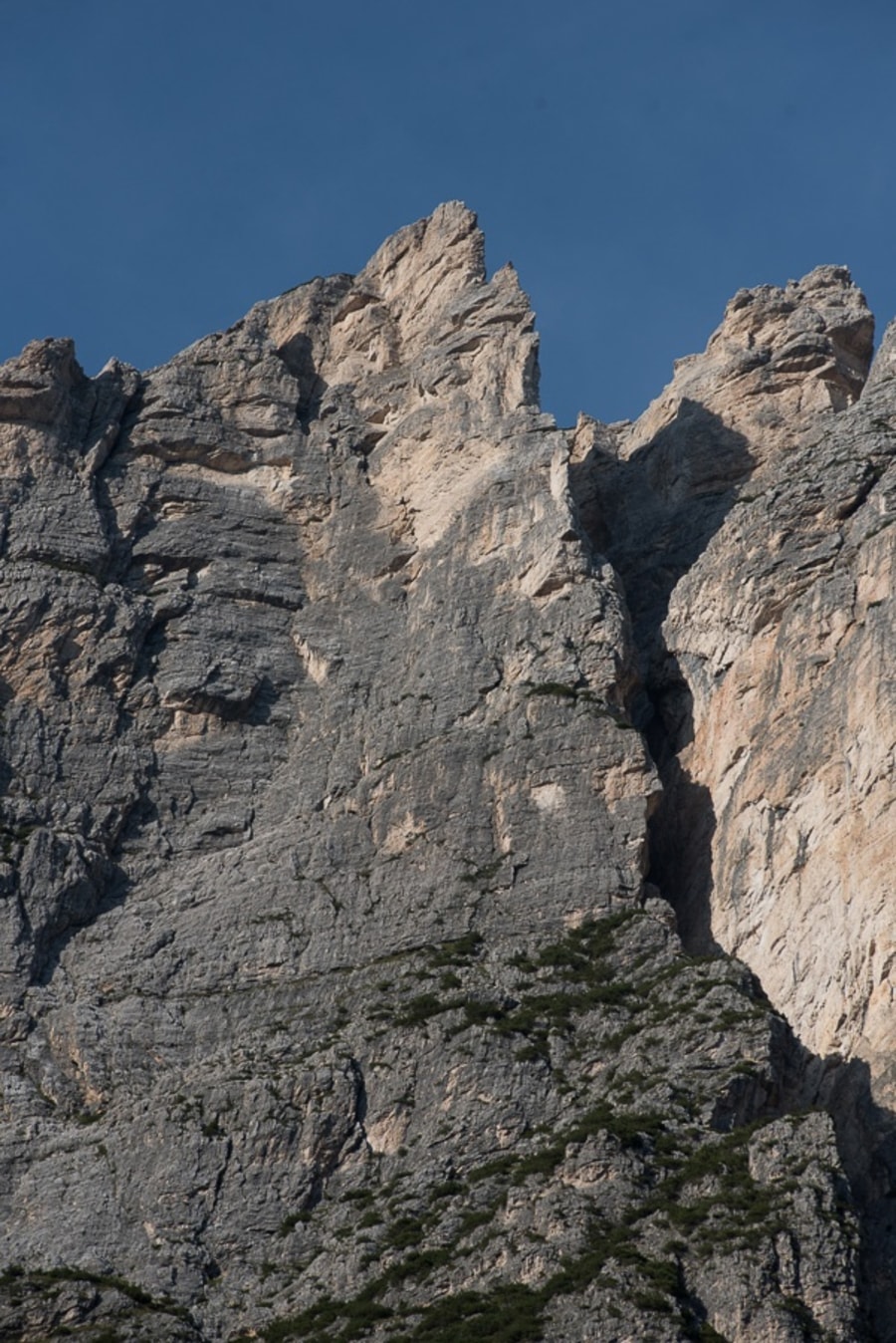 Klettertour "Jori" auf die Punta Fiames in den Dolomiten
