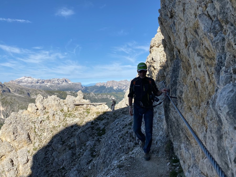 Klettersteigtour über den Kleinen Lagazuoi in den Dolomiten
