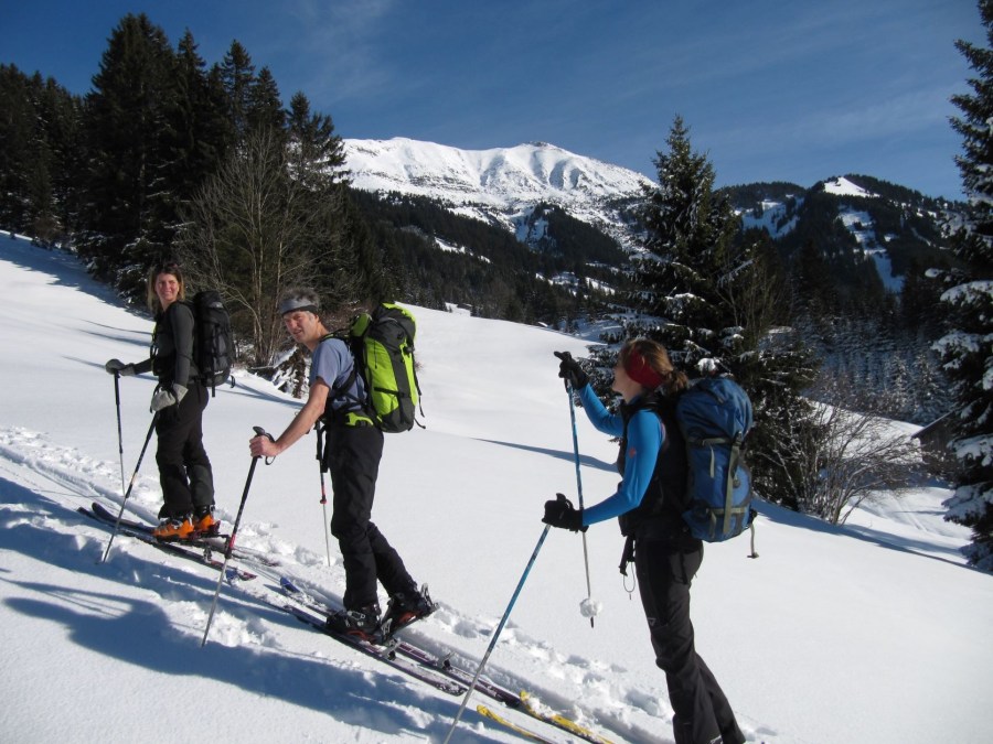 Skitour aufs Kleine Pfuitjöchl in den Ammergauer Alpen