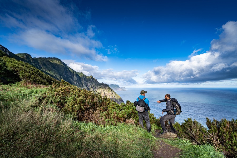 Wanderung über die Boca do Risco auf Madeira