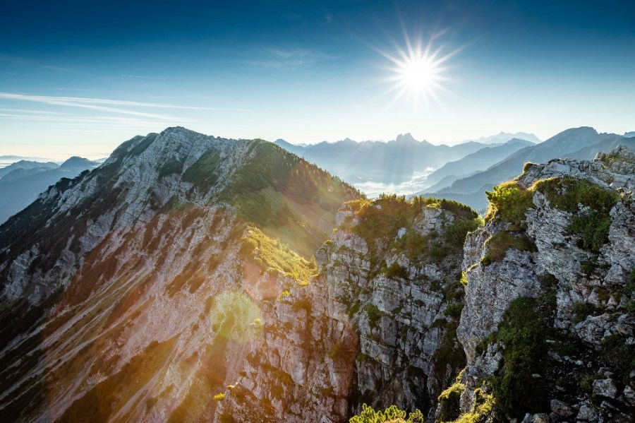 Wanderung von Schattwald über Iseler nach Bad Hindelang im Allgäu