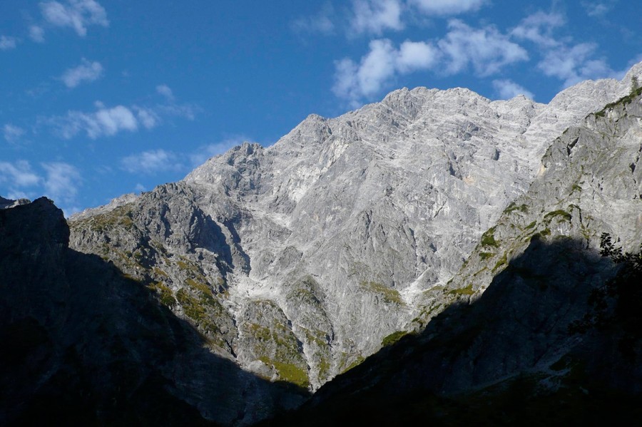 Klettertour Watzmann Ostwand (BGD-Weg), Berchtesgadener Alpen