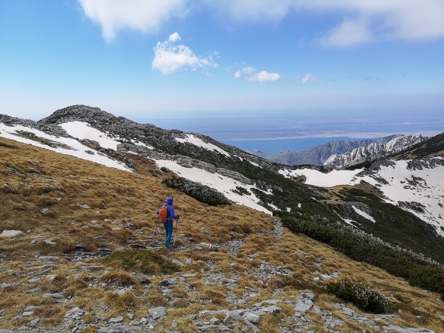 Wanderung auf den Veganski Vrh im Velebit