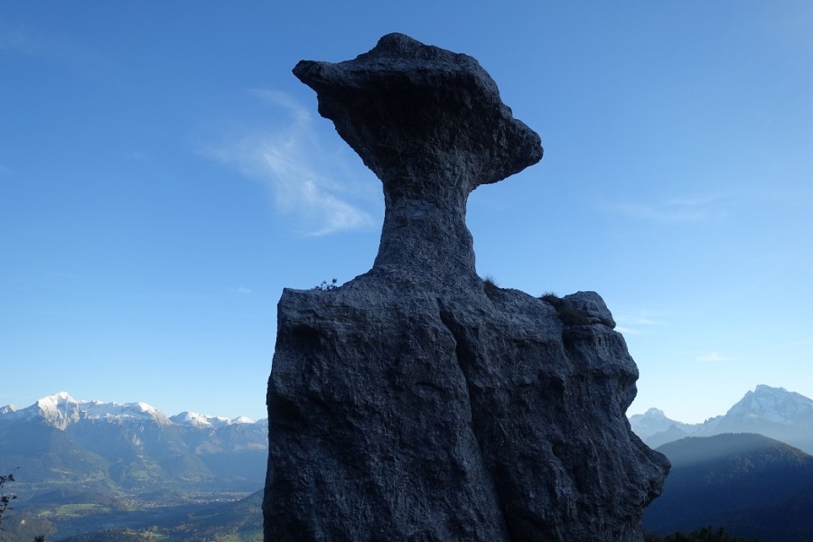 Wanderung zur Steinernen Agnes in den Berchtesgadener Alpen