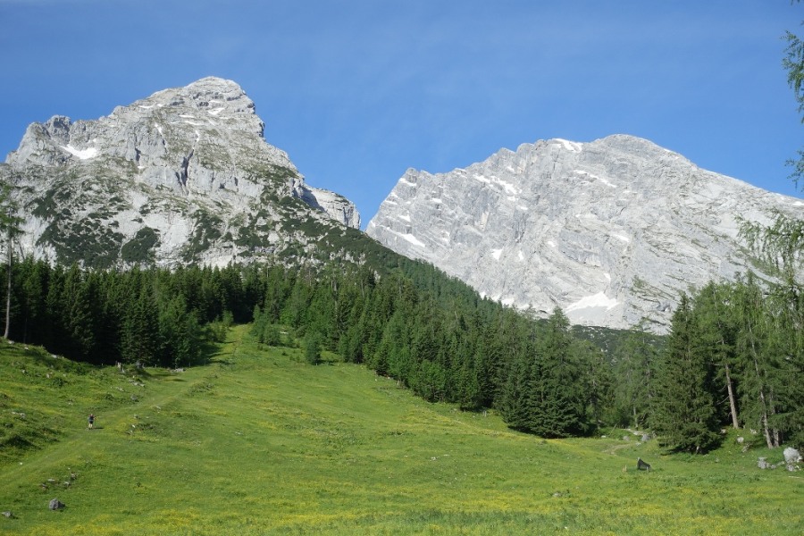 Bergtour: Überschreitung des Kleinen Watzmann in den Berchtesgadener Alpen