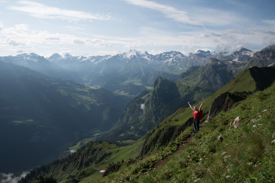 Gratwanderung Arvigrat, Etappe 2: Alp Laucheren - Engelberg in den Urner Alpen