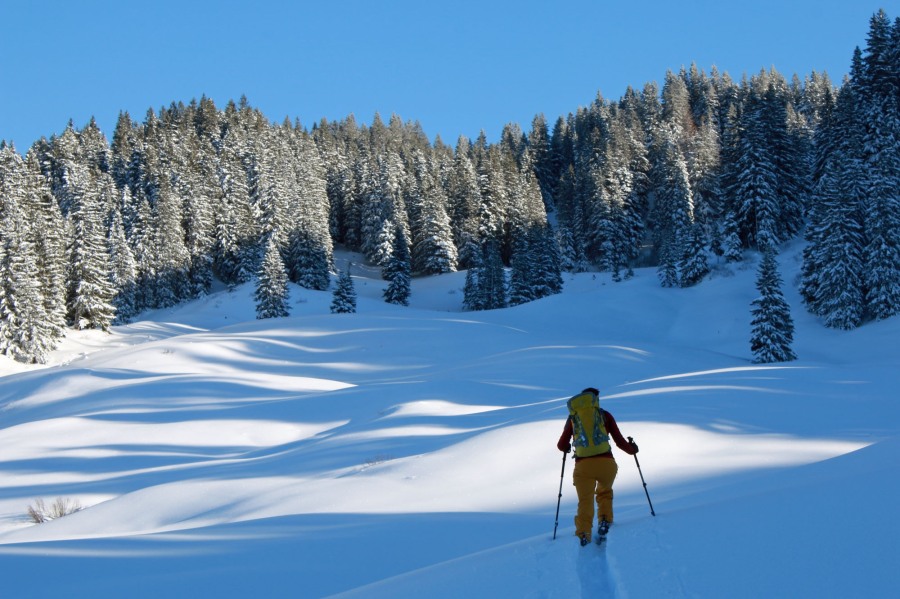 Skitour zum Hochschelpen in den Allgäuer Alpen