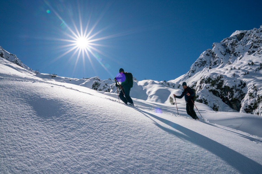 Skitour ins Schafkar in den Lechtaler Alpen