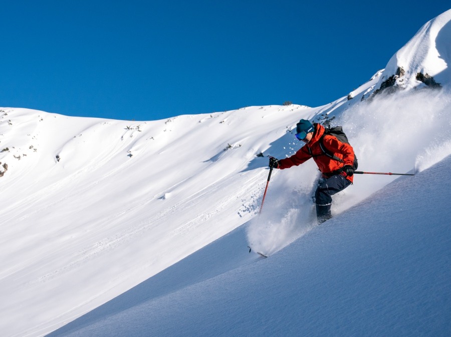 Skitour vom Lechtal auf die Jöchelspitze in den Allgäuer Alpen