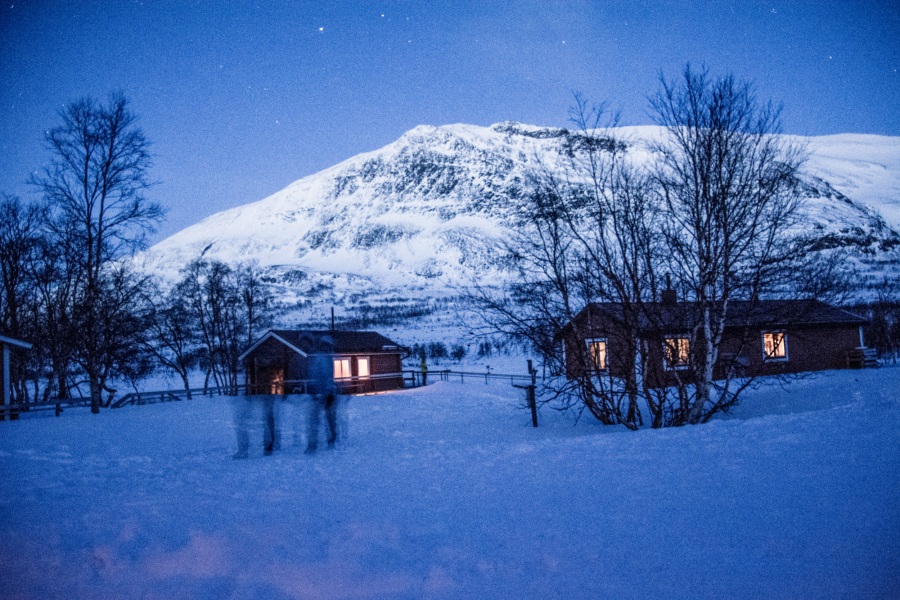 Skiwanderung auf dem Kungsleden in Lappland, Teil 1