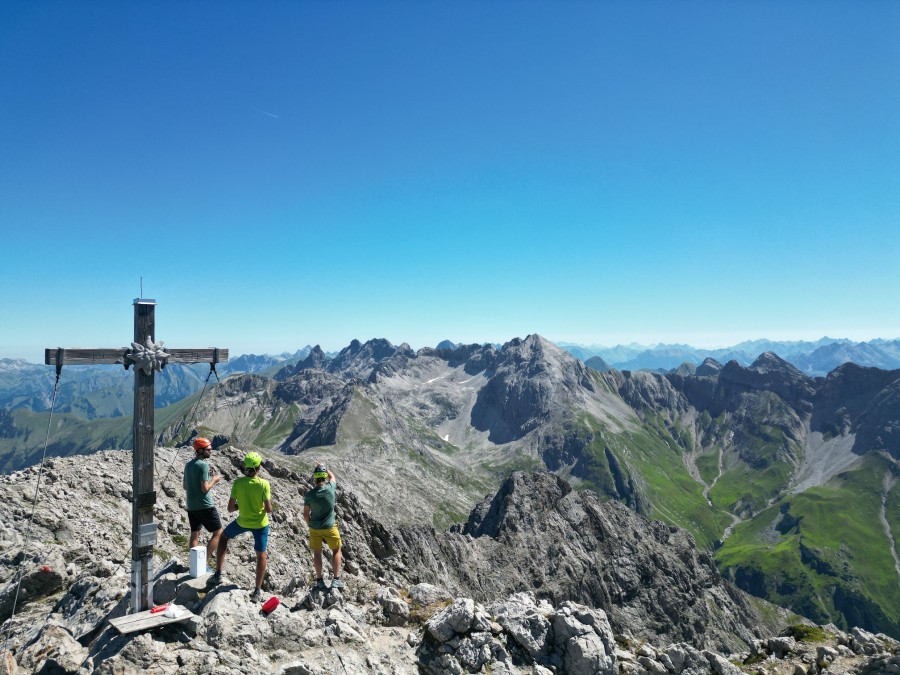 Bergtour auf den Biberkopf in den Allgäuer Alpen