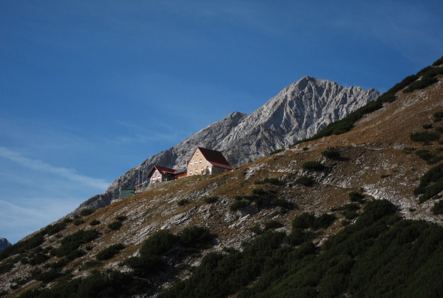 Klettersteig auf den Großen Bettelwurf im Karwendel