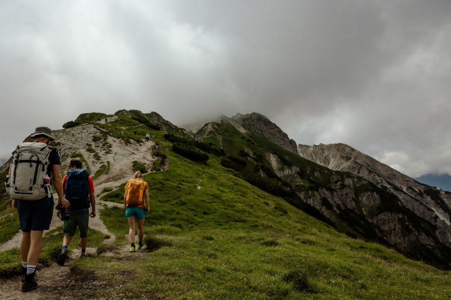 Bergtour auf die Nördlinger Hütte im Karwendelgebirge