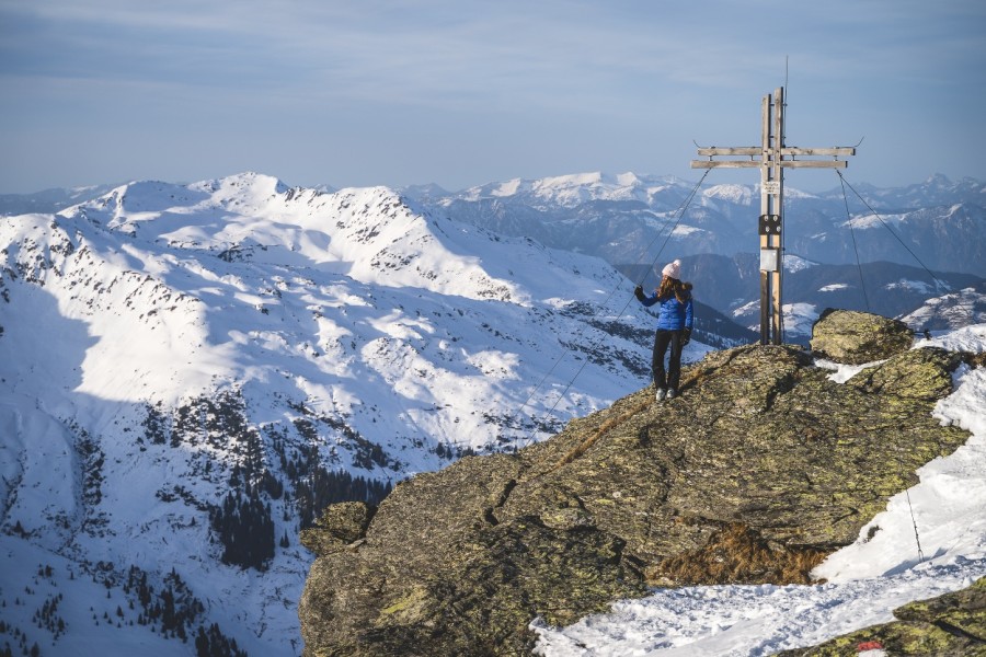 Skitour auf die Pallspitze in den Kitzbüheler Alpen