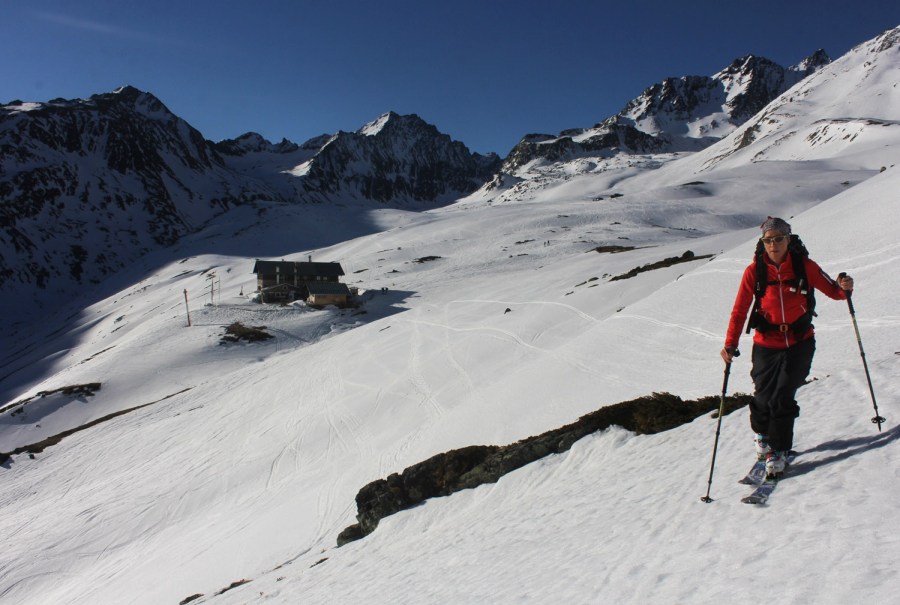 Skitour auf den Zwieselbacher Roßkogel in den Stubaier Alpen