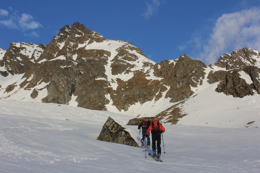 Skitour auf den Zischgeles in den Stubaier Alpen