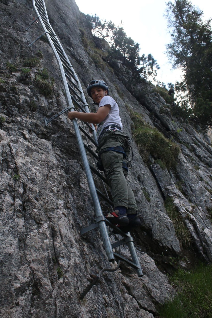 Klettersteig auf den Tegelberg in den Ammergauer Alpen