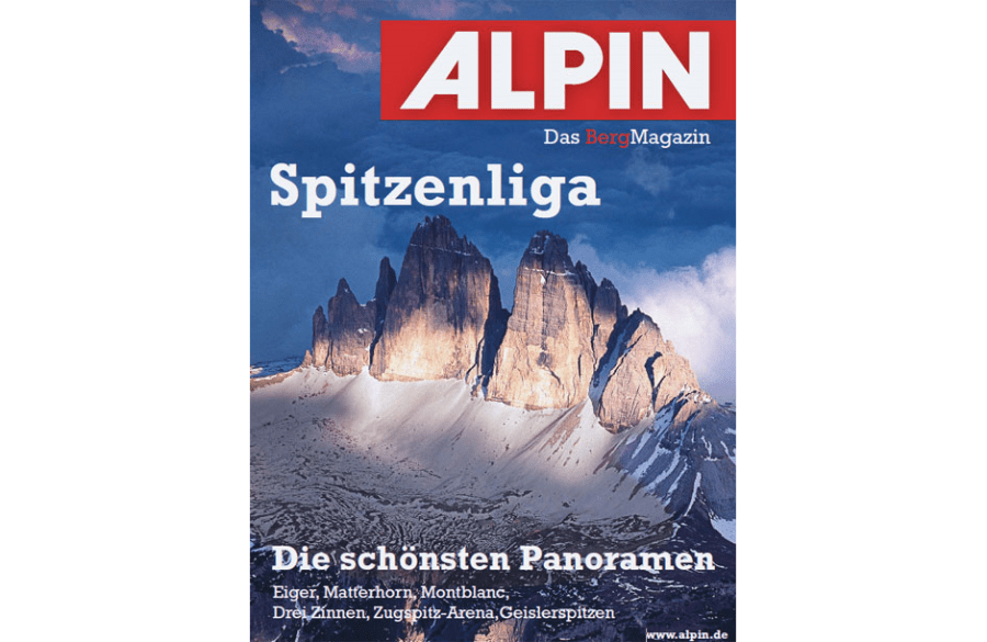 Super-Panorama aus ALPIN 10/2014