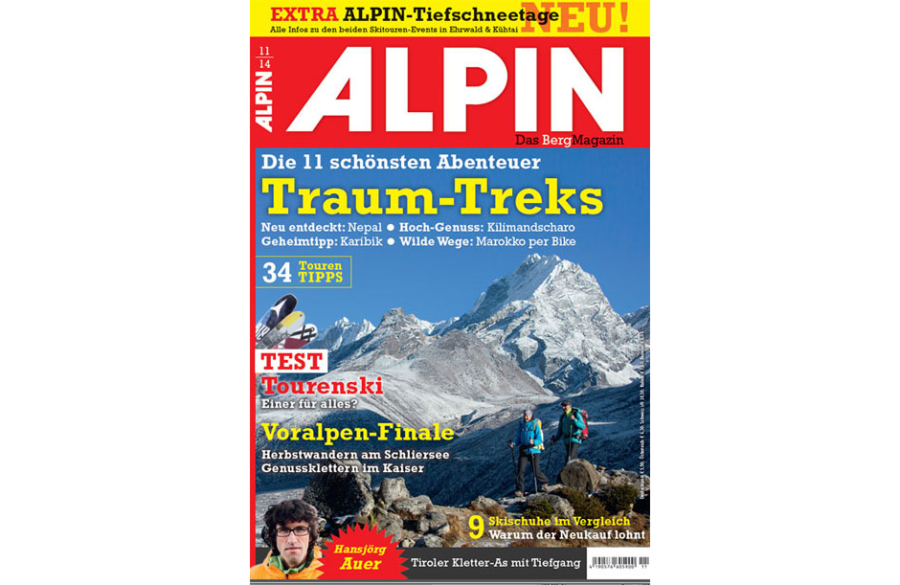 ALPIN 11/2014: "Traum Treks"
