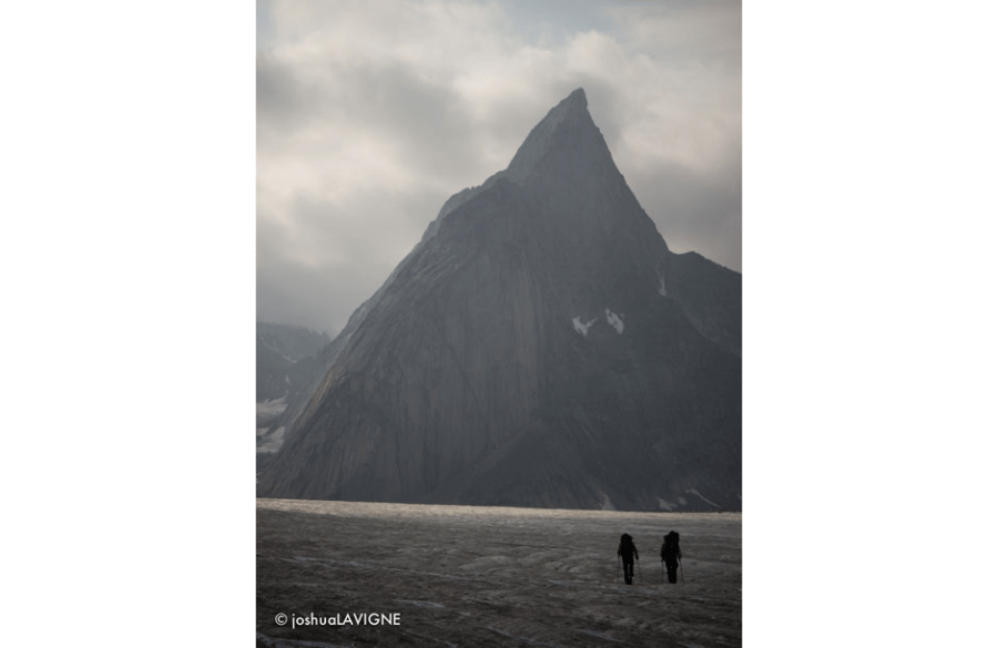 Ines Papert: Neue Route am Mount Asgard