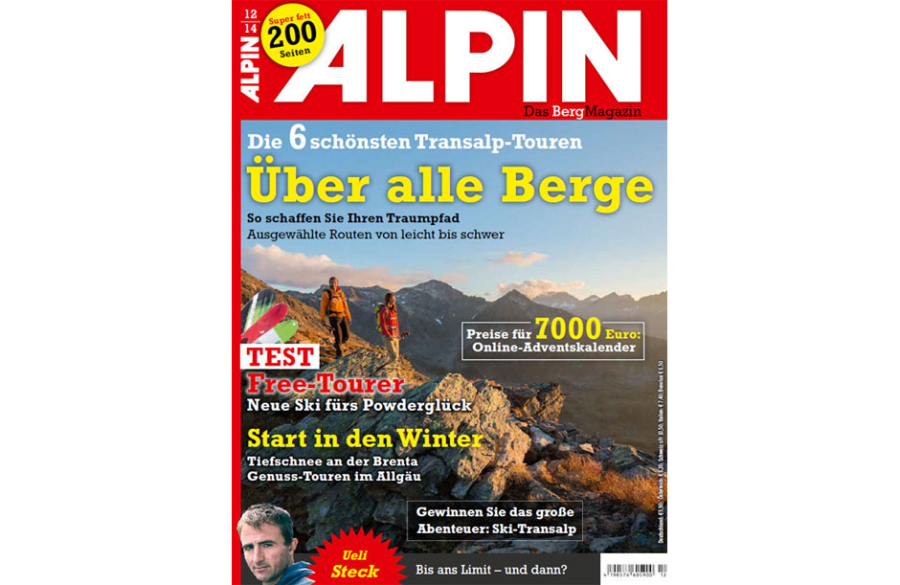 Dezember 2014: Über alle Berge - Transalp