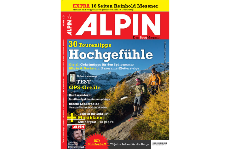 ALPIN 09/2014: Abenteuer im Ötztal