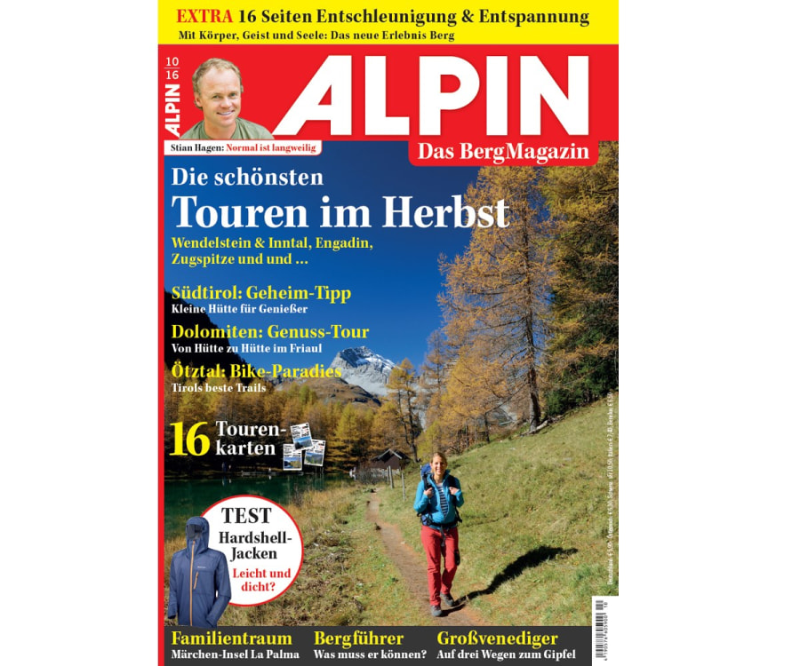 Fotogalerie zu ALPIN 10/2016