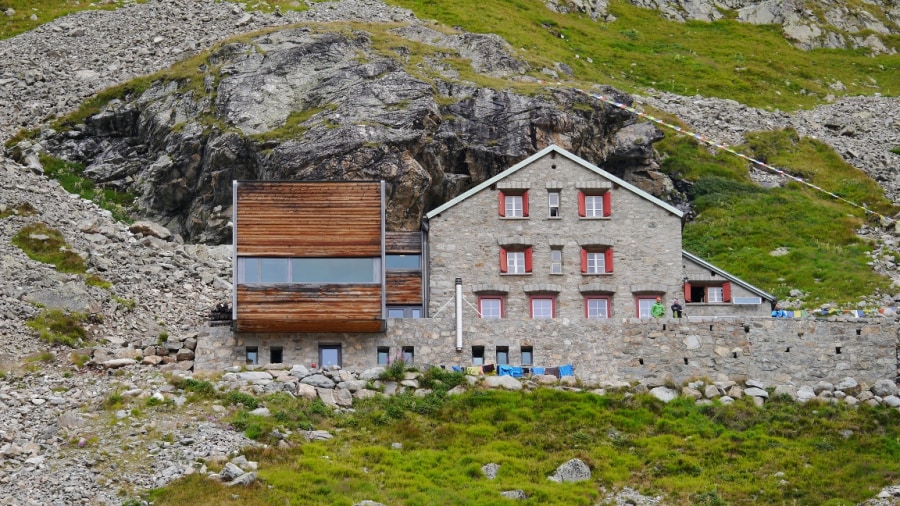 Wanderung zur Tschiervahütte in der Berninagruppe