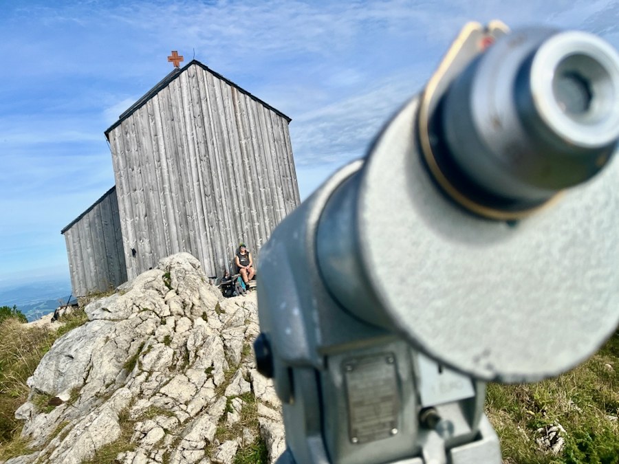 Wandernd über den Hochfelln