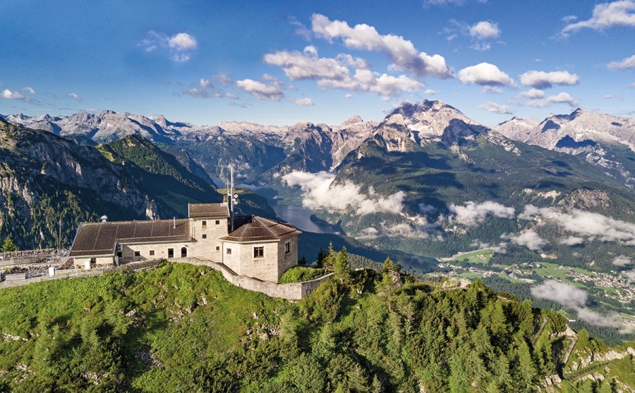 Klettersteig über den Mannlgrat auf den Hohen Göll in den Berchtesgadener Alpen