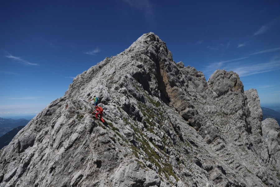Bergtour auf die Vordere Karlspitze im Wilden Kaiser