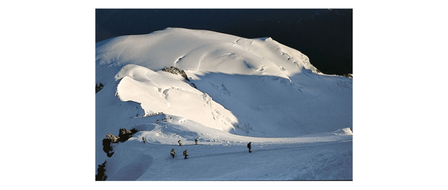 Jeder will den Mont Blanc 