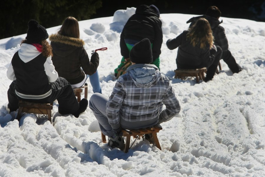 Zum Knochen brechen: Nassschnee