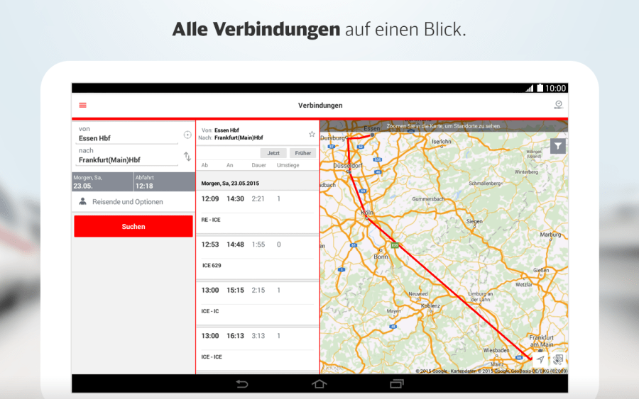DB Navigator-App 