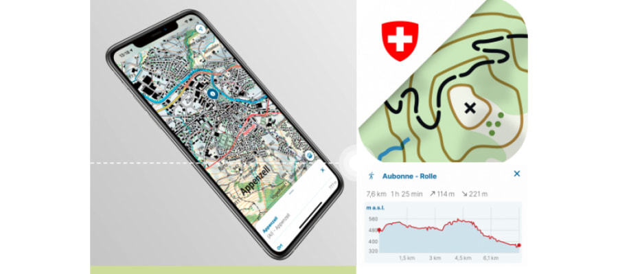 Swisstopo App