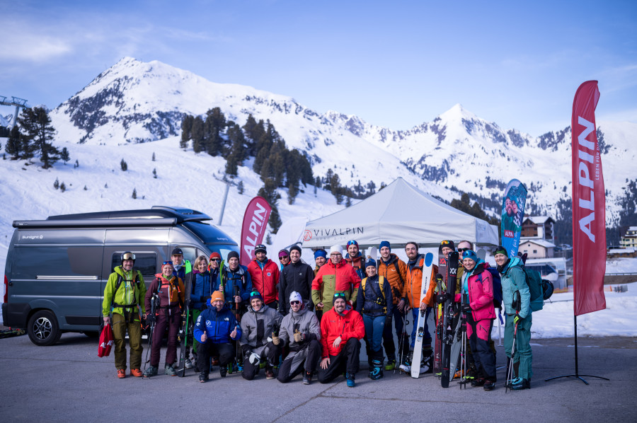 Impressionen von den ALPIN-Tiefschneetagen 2025: Skimountaineering im Kühtai